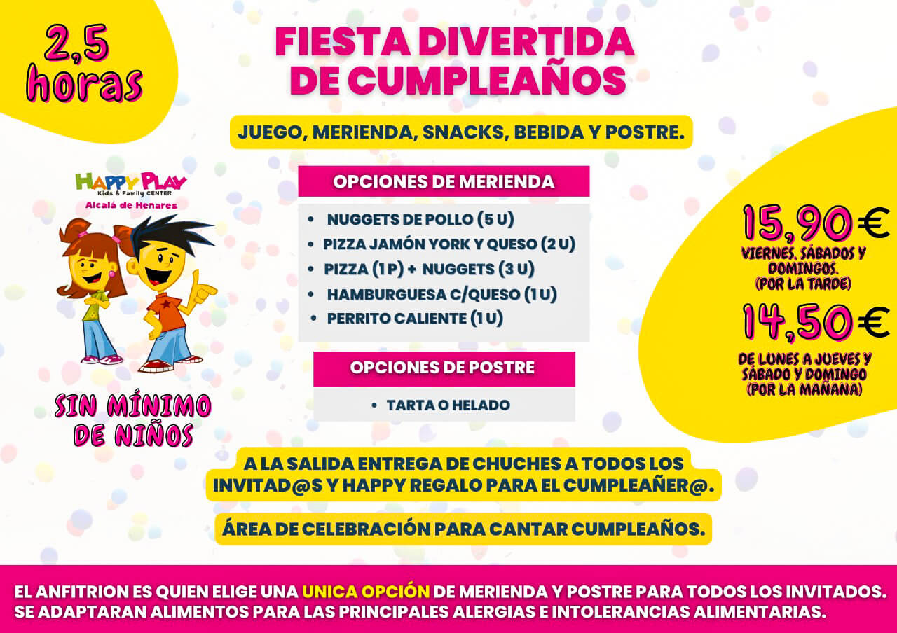 Cumpleaños Divertido - Happy Play